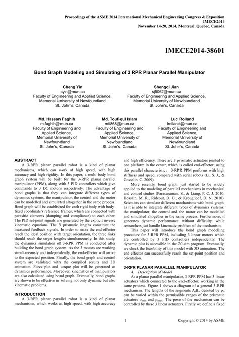 Image result for Bond Graph Parallel Manipulator