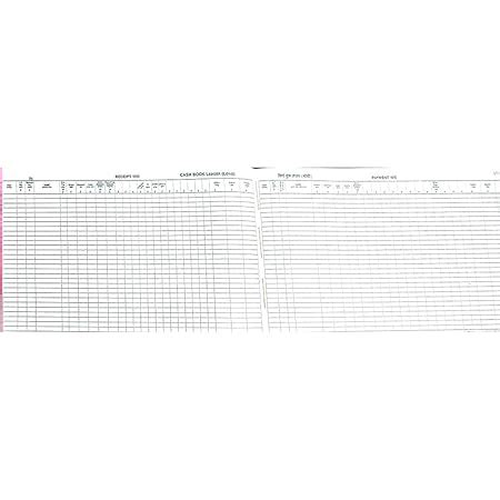 Cash Book Ledger Long (Kinnd Book Ledger) Register(3 Quire(102 Folios ...