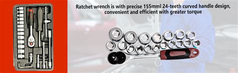 Automaze Force 2462 1/4 Inch Hex Screwdriver Drive Socket and Bit Set ...