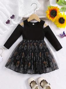 Miss & Chief Girls Midi/Knee Length Party Dress Price in India - Buy ...