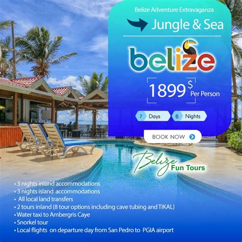 Belize vacation packages - The 10 best dream holidays!