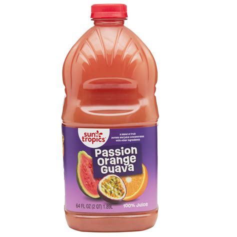 Passion Orange Guava 100% Juice | Sun Tropics