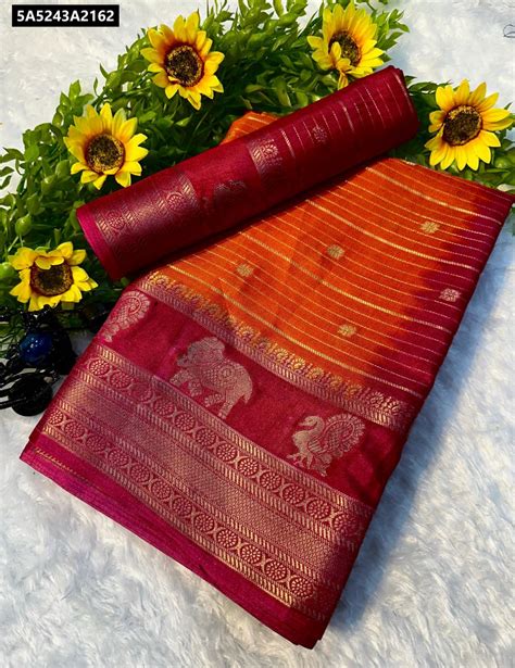Dola Silk Woven Saree for Women | TRENDBUY – TREND BUY