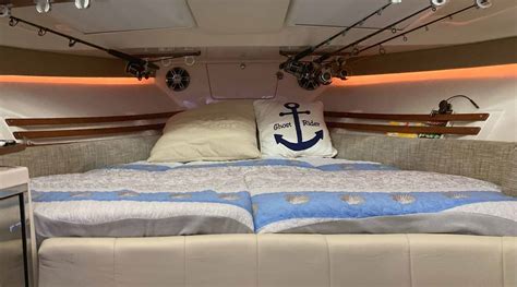 Customizing Pretty V-Berth Bedding - The Boat Galley