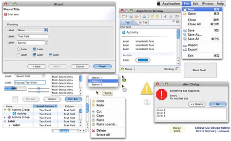 Eclipse GUI 的图像结果