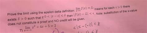 Epsilon Delta Limit Problems 的图像结果