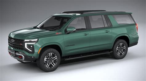 Chevrolet Z71 Suburban 2025 - 3D Model by SQUIR