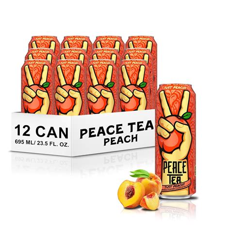 Amazon.com : Peace Tea Peach Party - No Preservatives, Made with Real ...