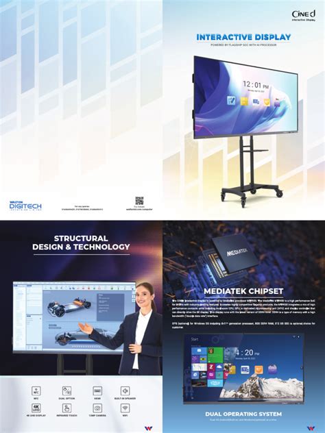 Image result for Interactive Display Panel Brochure