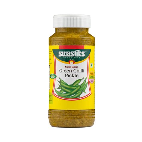 Buy Green Chilli Pickle Online | North Indian Hari Mirch Achar – Swastiks