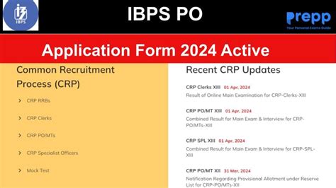 IBPS Application Form 2024 Reprint Link Active for PO, SO & Clerk at ...