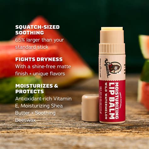 Wild Watermelon 0.25oz Lip Balm 24ct Pack – Dr. Squatch - Wholesale