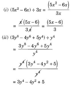 NCERT Solutions for Class 8 Maths Chapter 12 Factorisation 12.3