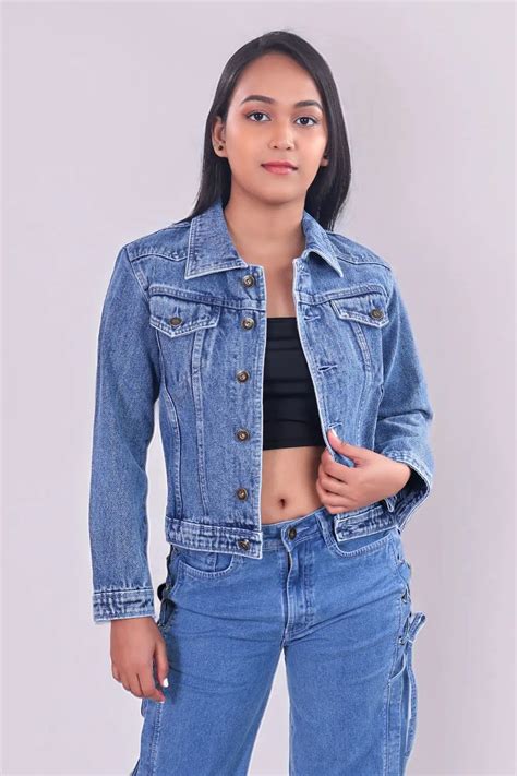 Stylish Blue Full Sleeve Denim Jacket with Embroidery – Rebel Drapes