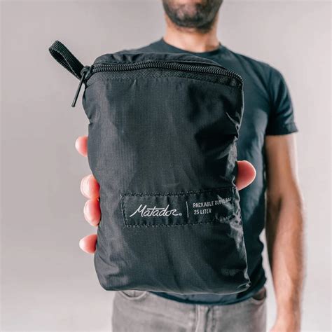 Matador ReFraction Travel Duffle Bag Goes from Pocket-size to Full-size