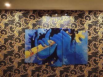 Inephos Vinyl Religious Painting, Multicolour, Krishna Flute, Full ...