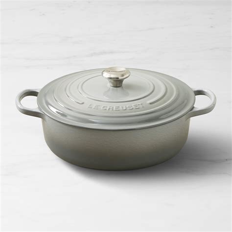 Le Crueset Signature Enameled Cast Iron Signature Round Wide Dutch Oven ...