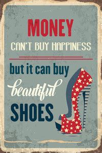 Money Cant Buy Happiness Motivational Wall Art Poster Fine Art Print ...