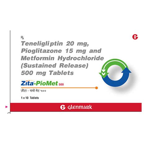 Zita-Piomet 500 Tablet | Uses, Side Effects, Price | Apollo Pharmacy