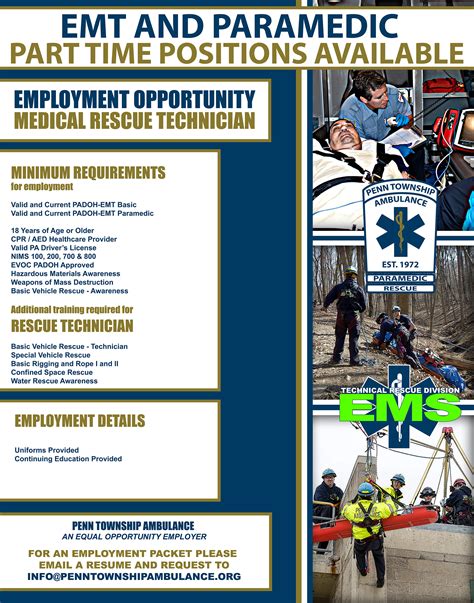 Employment Opportunities For Paramedics