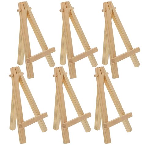US ART SUPPLY 8" Mini Wood Display Easel Natural (6-Pack) : Amazon.in ...