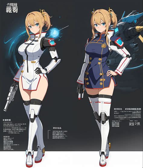 Anime girl with very big breasts and very big ass, full body Xianxia ...