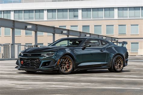 Chevrolet 6th Gen Camaro ZL1 1LE with 19" ARC-8 Wheels in Satin Bronze