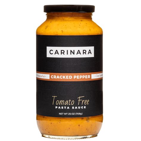 Amazon.com : CARINARA Tomato-Free Pasta Sauce – 25oz | Carrot-Based ...
