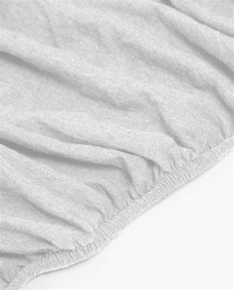 Jersey Knit Fitted Sheet in 100% Cotton - Mimar Textil