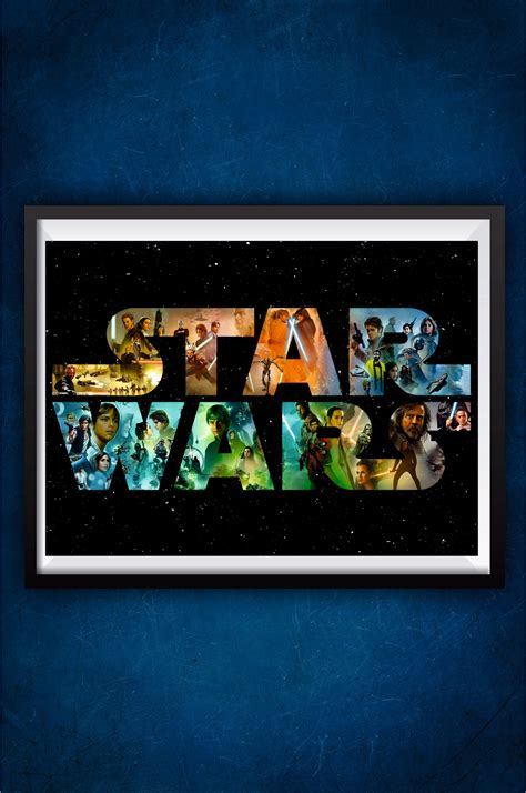 Star War Logo Poster || Star wars Poster – GeekyGallery