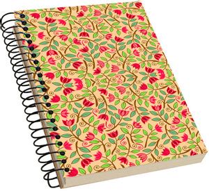 GOECOMM Innovative Acrylic Notebook A5 Notebook Single Rule 100 Pages ...