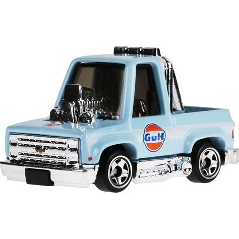 Mattel Hot Wheels Tooned Gulf Series Toon'd '83 Chevy Silverado JDY84 ...