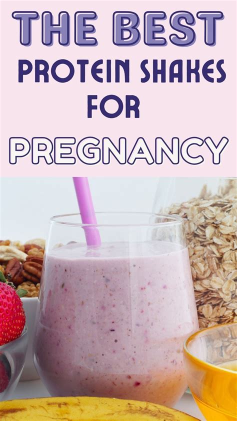 Protein Shakes During Pregnancy