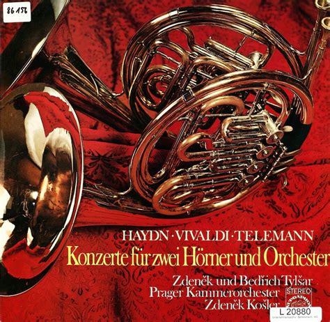 Zdenek Kosler. Prager Kammerorchester. Bedrich Tylsar. Zdenek Tylsar ...