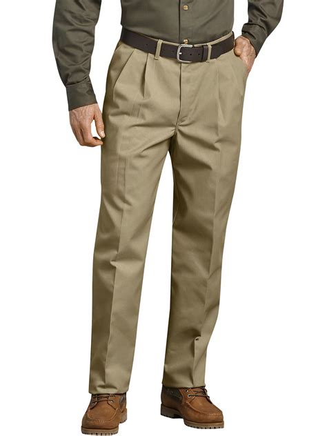 Big Men's Pleated Front Comfort-Waist Work Pant – Walmart Inventory ...