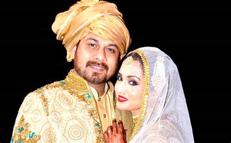 See pics: TV actor Faisal Raza Khan weds South Indian actress Gajala ...