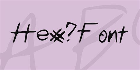 Hex_Font Font · 1001 Fonts