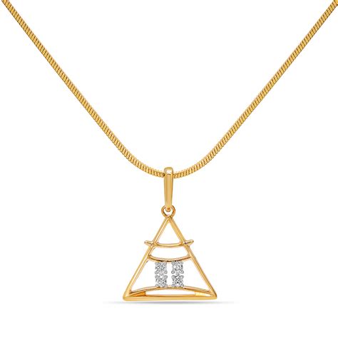 14kt Yellow Gold Gemini Pendant