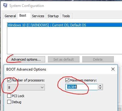 Image result for Advanced Processor Configuration