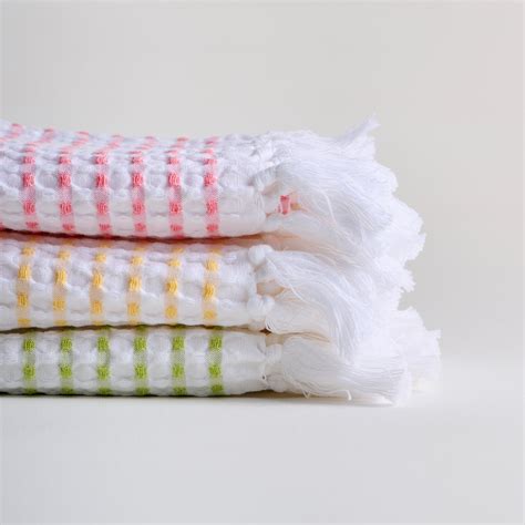 Sprinkle Box Waffle Hand Towel | Oodaii Towels