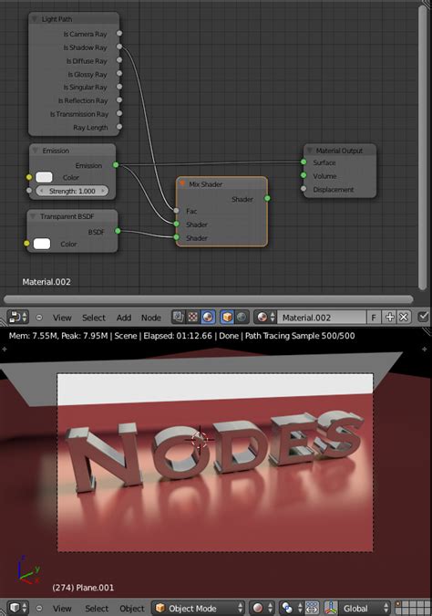 [Blender 2.67] Understanding fac value of Mix Shader in LightPath Info ...