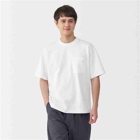 Men's Cool touch wide-fit S/Slv T-shirt