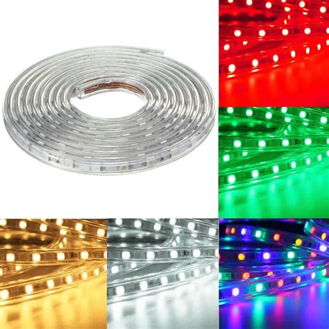 4m 5050 led smd outdoor waterproof flexible tape rope strip light xmas ...