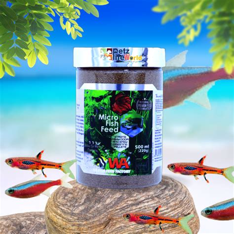 WA Micro Fish Feed For Fish Food – PetzLifeWorld