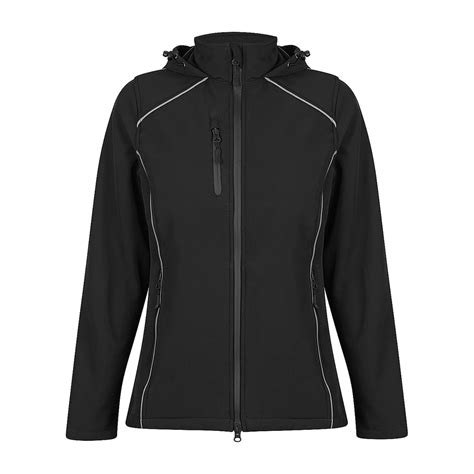 Ladies Softshell Waterproof Hooded Jacket | Shop Womens Wear Wholesale