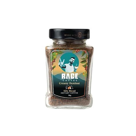 Rage Coffee Flavoured Instant Coffee | Creamy Hazelnut Silk Blend 50 ...