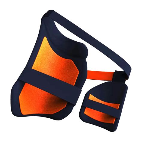 Moonwalkr 2.0 Cricket Batting Combo Thigh Guard Pad Navy Blue ...