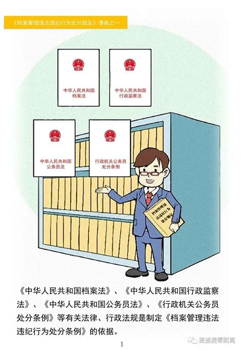 【国际档案日】档案违法违纪案例漫画_潘国平