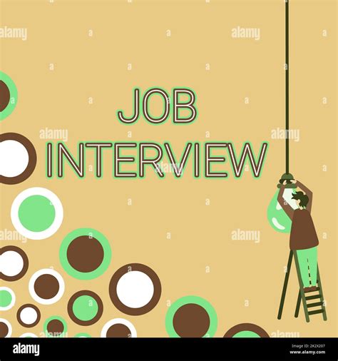 Text sign showing Job Interview. Concept meaning Assessment Questions Answers Hiring Employment ...