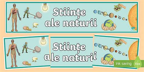 Stiințe ale naturii CCD - Banner
